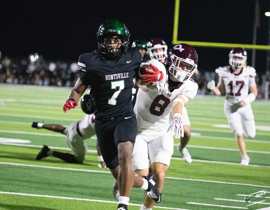 Hornet out in front with the football