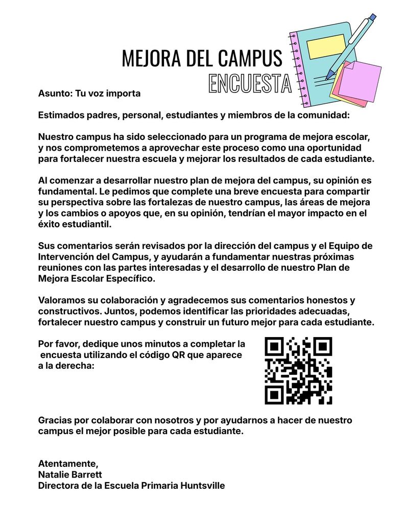 QR Code to Survey