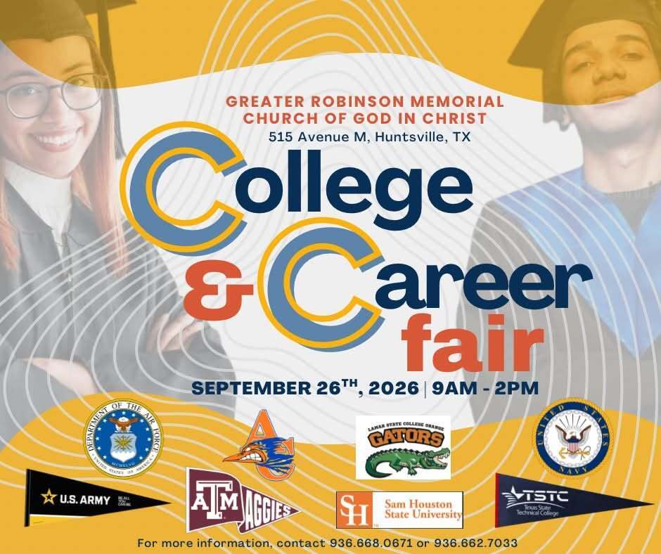 college and career fair flyer