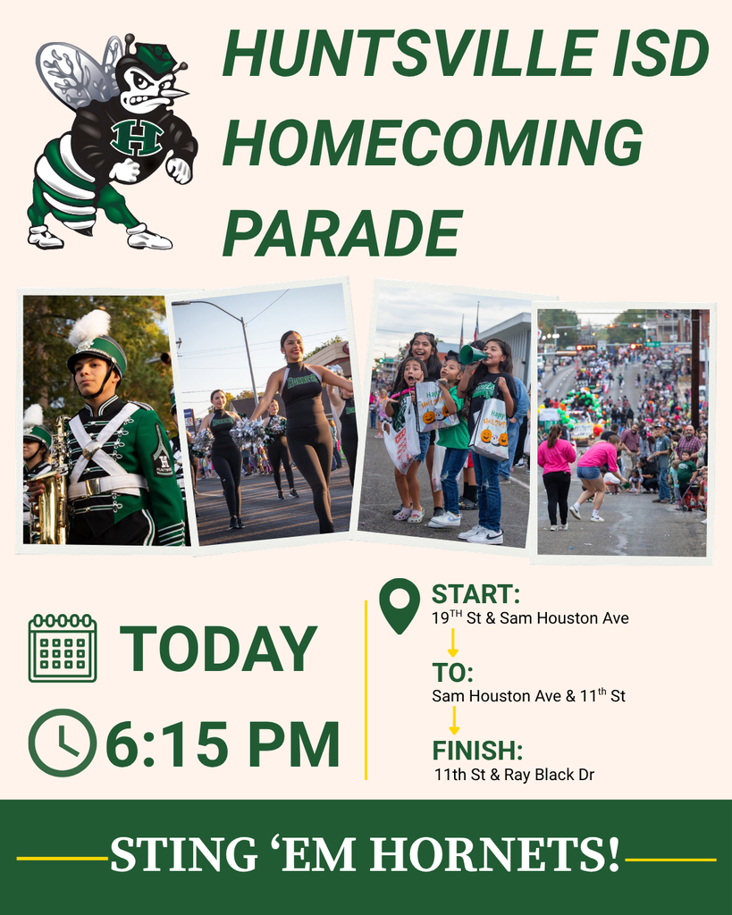 Huntsville ISD Homecoming Parade
