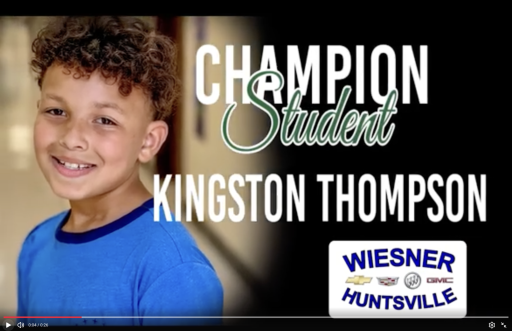thumbnail for champion student