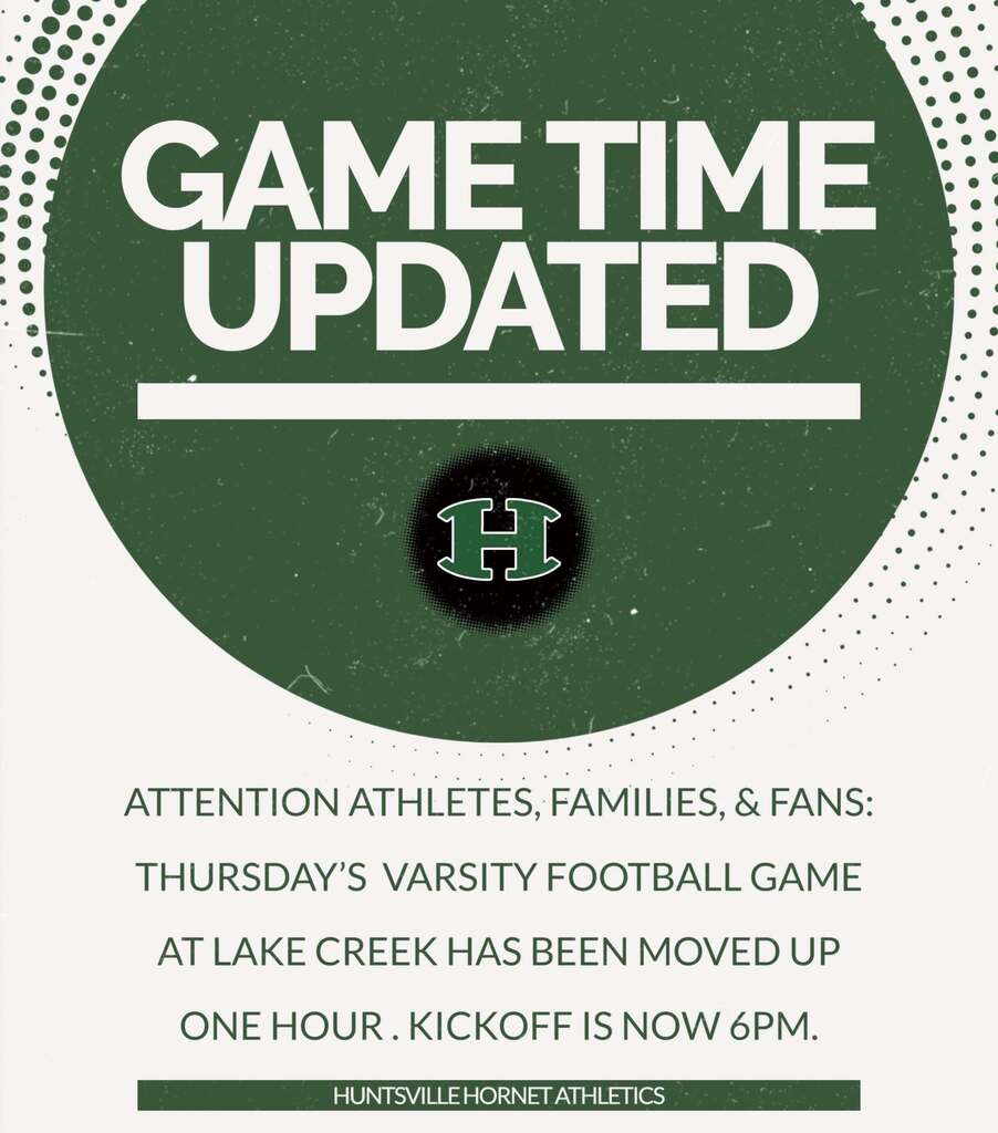 Game Time Updated