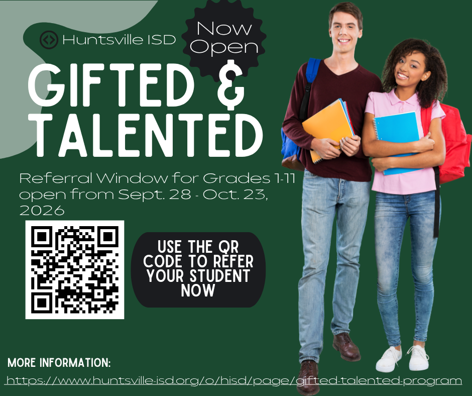 Gifted & Talented Referral Window flyer in Spanish