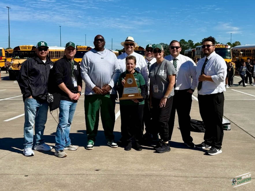 leaders with trophy