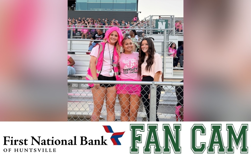 three hhs girls in pink