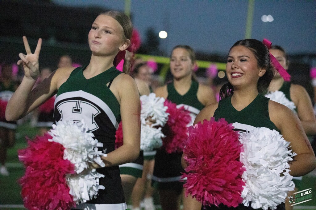 Photo of the cheer team