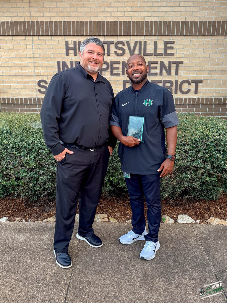 Coach Bell October Educator of the Month