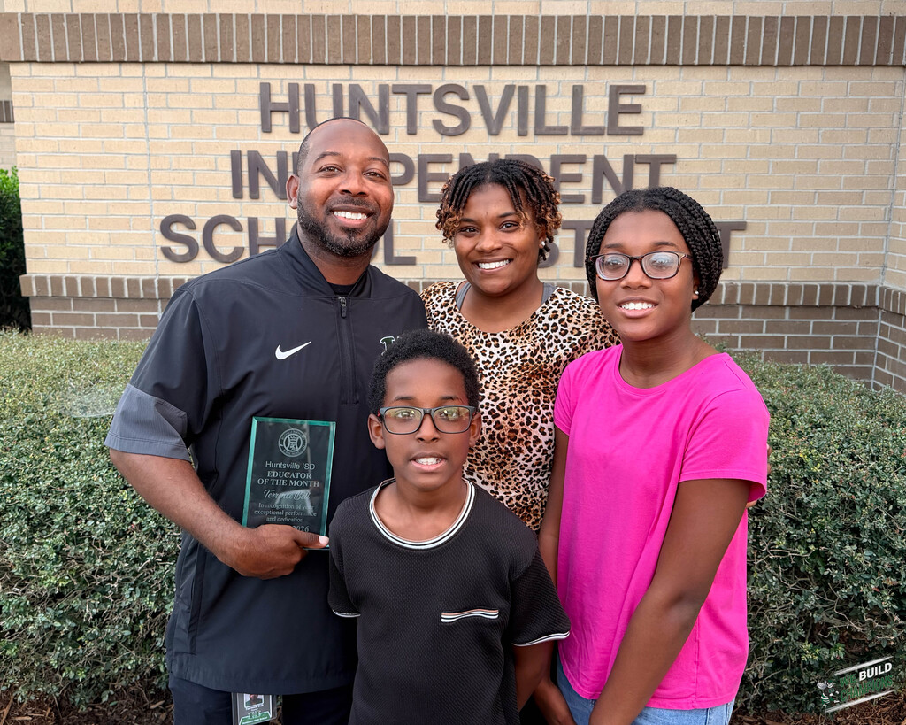 Coach Bell October Educator of the Month