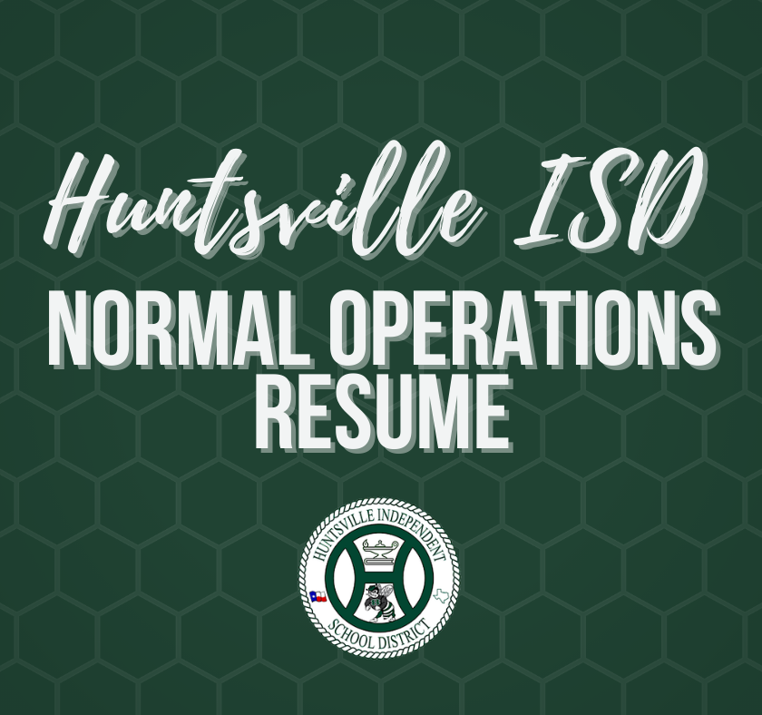 normal operations resume graphic