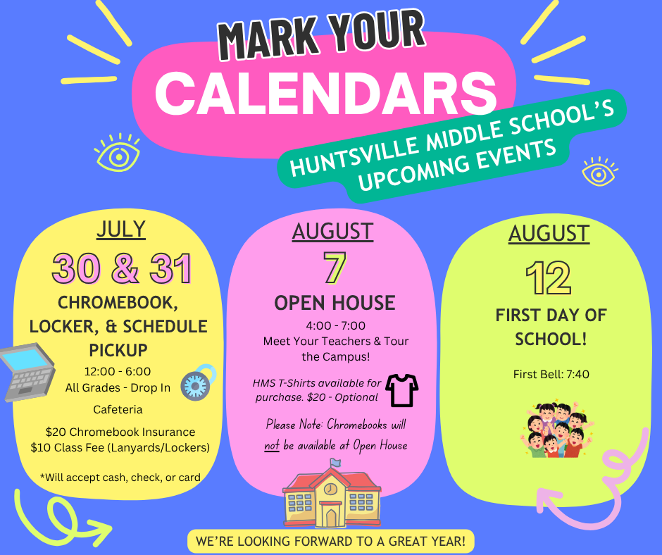 HMS Upcoming Events