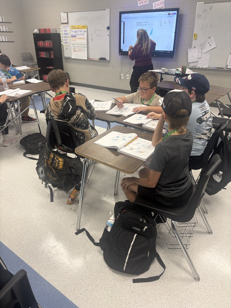 HMS students learning