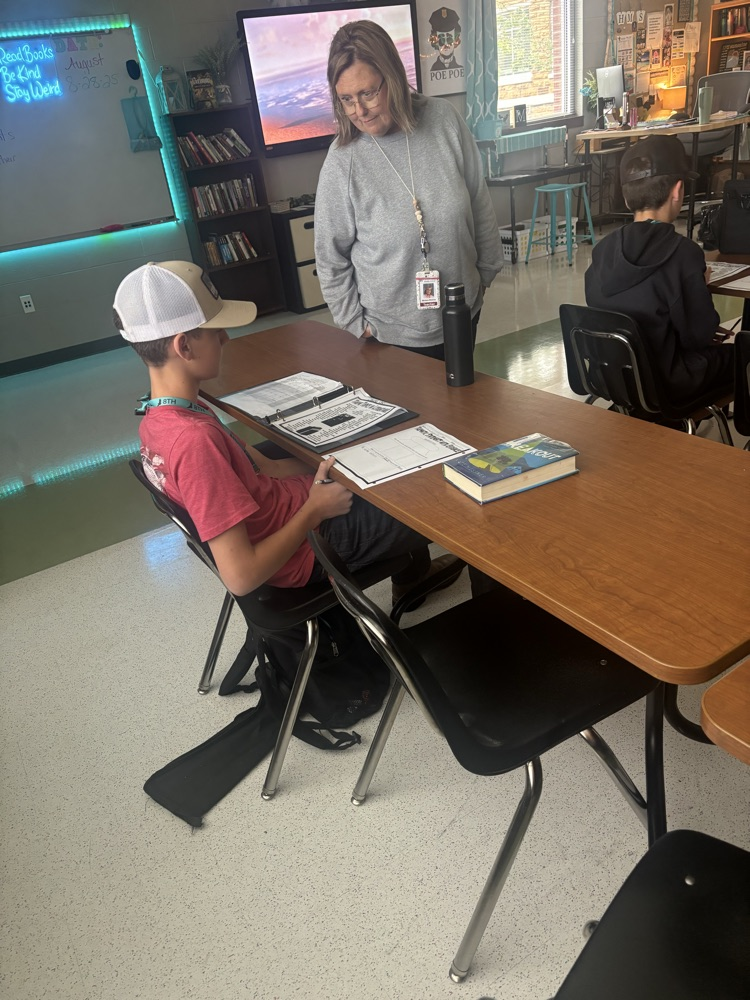 HMS students learning