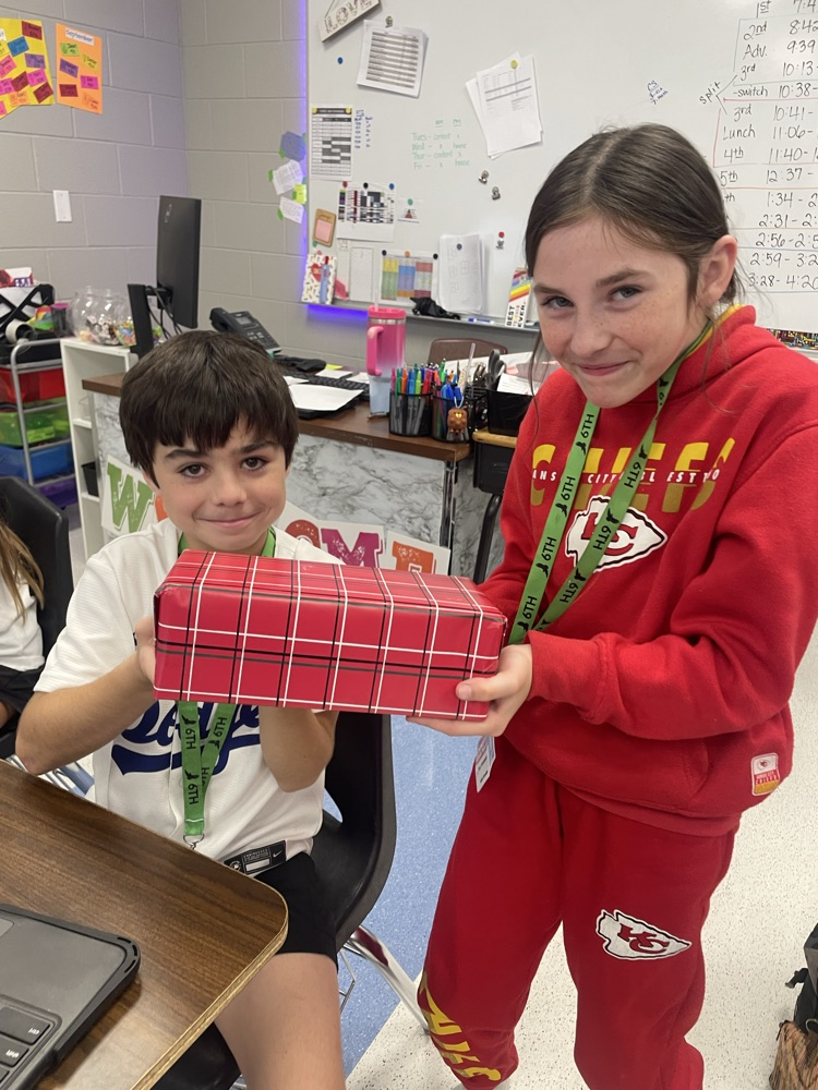 Wrapping gifts