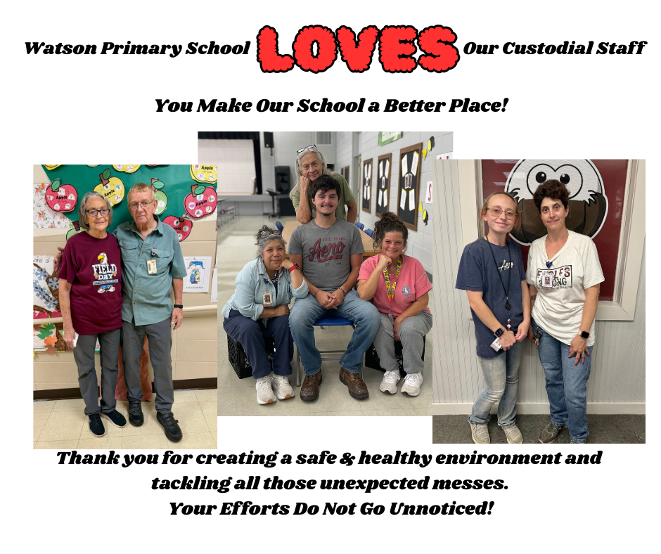 Happy Custodial Staff Appreciation Day!