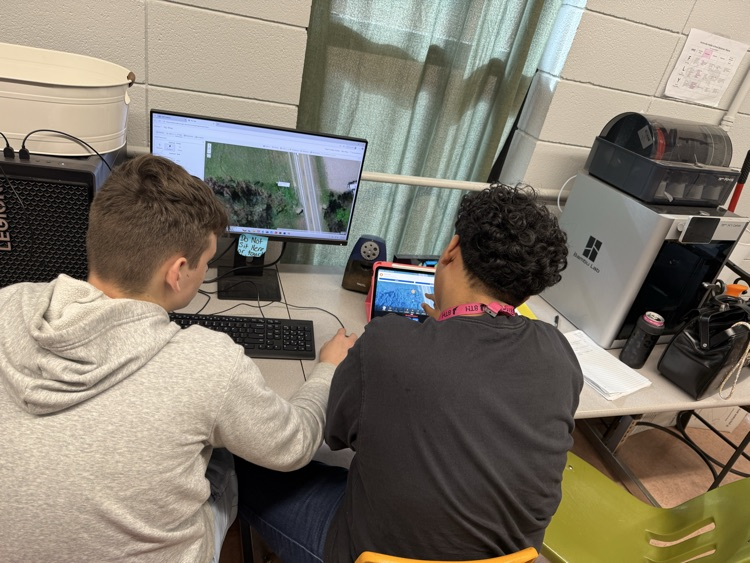 EAST students working with our city!