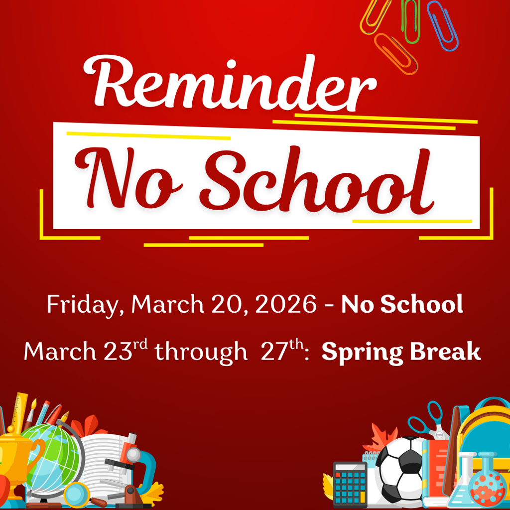 No School Reminder