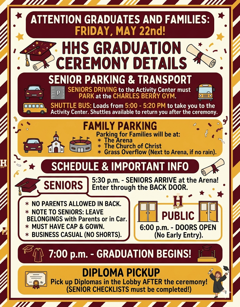 Graduation Day Info