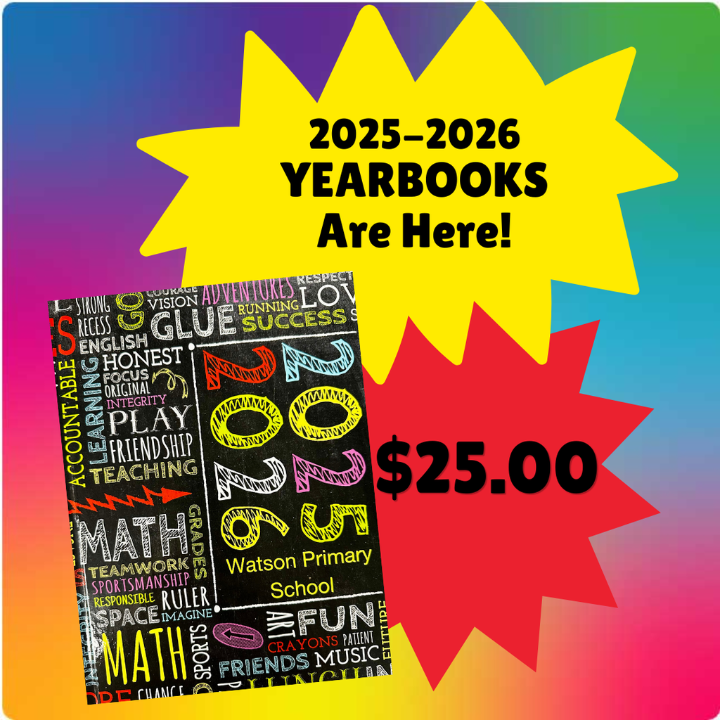 2025-2026 YEARBOOKS ARE IN! $25.00