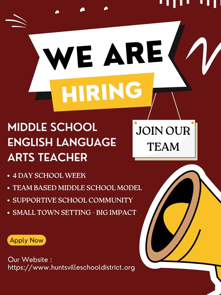 We're hiring!