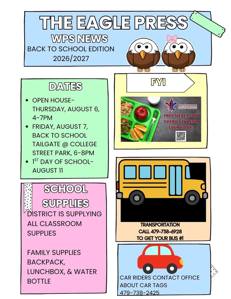 Welcome Back to Watson Primary School! 