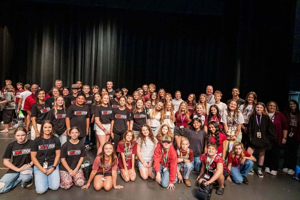 Huntsville and Saint Paul students that attended the Jostens Renaissance Leadership Event.  