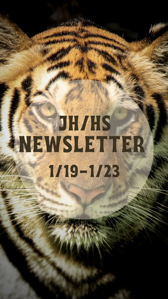 Jr. High and High School Newsletter