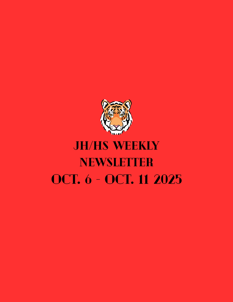 Jr. High and High School Newsletter