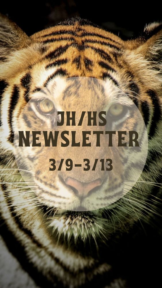 Jr. High and High School Newsletter