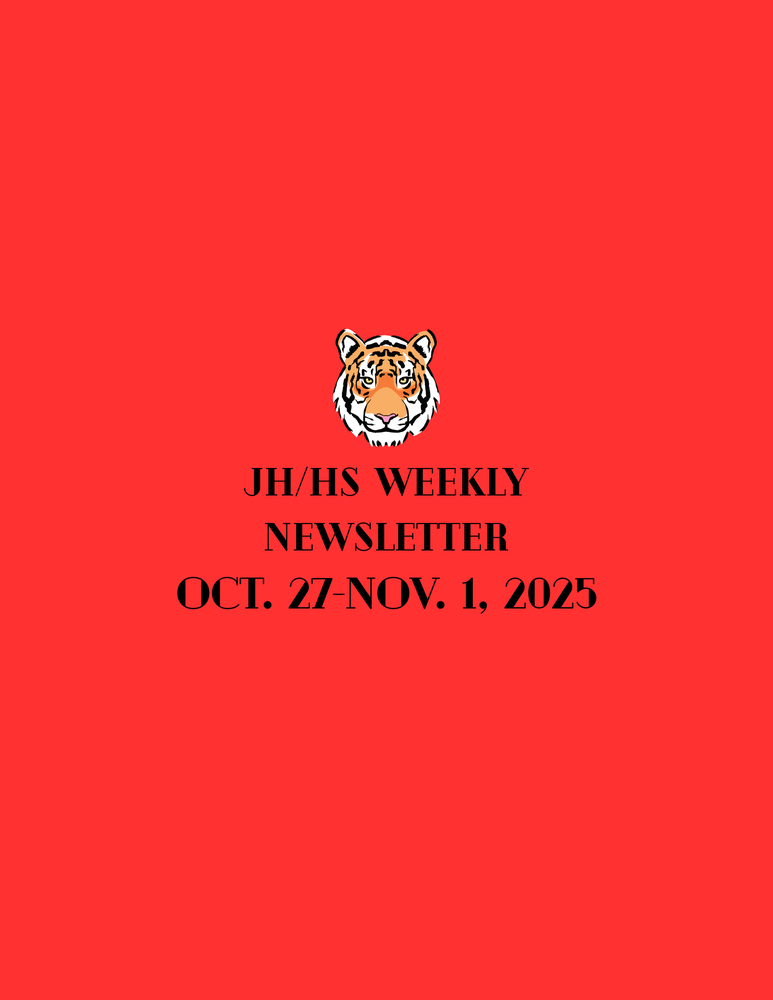Jr. High and High School Newsletter