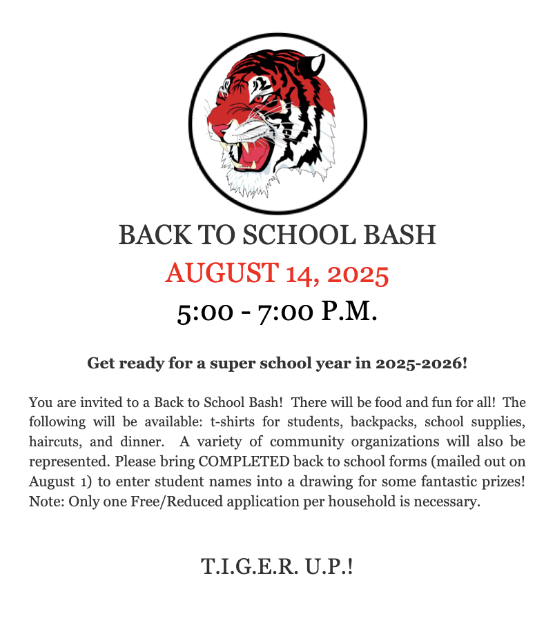 Back to School Bash
