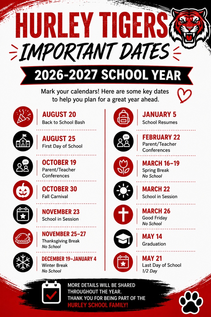 2026-2027 Dates