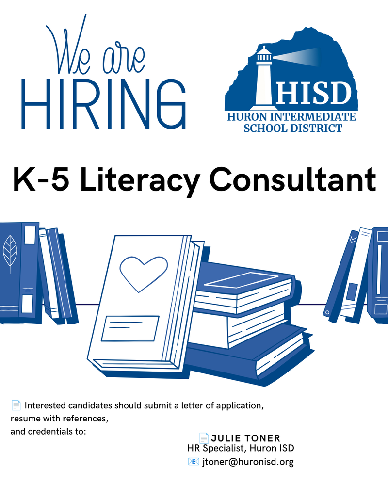 HISD is hiring a K-5 Literacy Consultant
