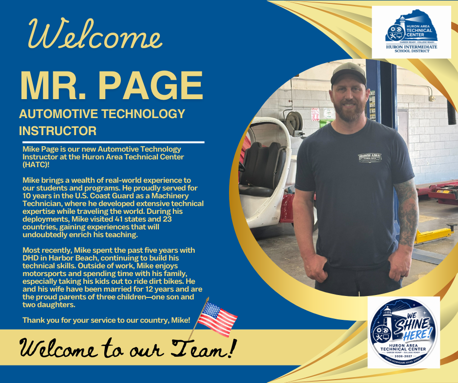 Welcome Mr. Page