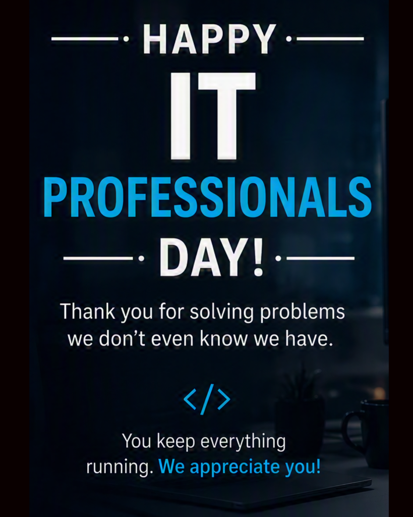 Happy IT Professionals Day