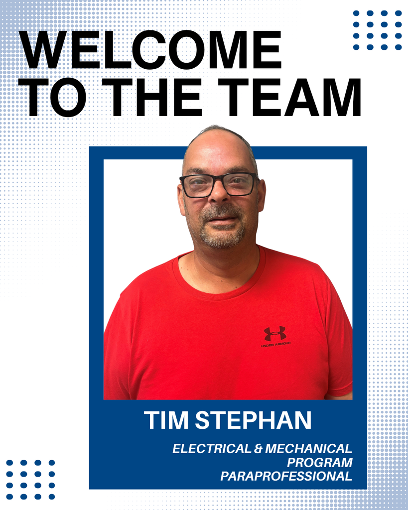 Welcome Tim Stephan