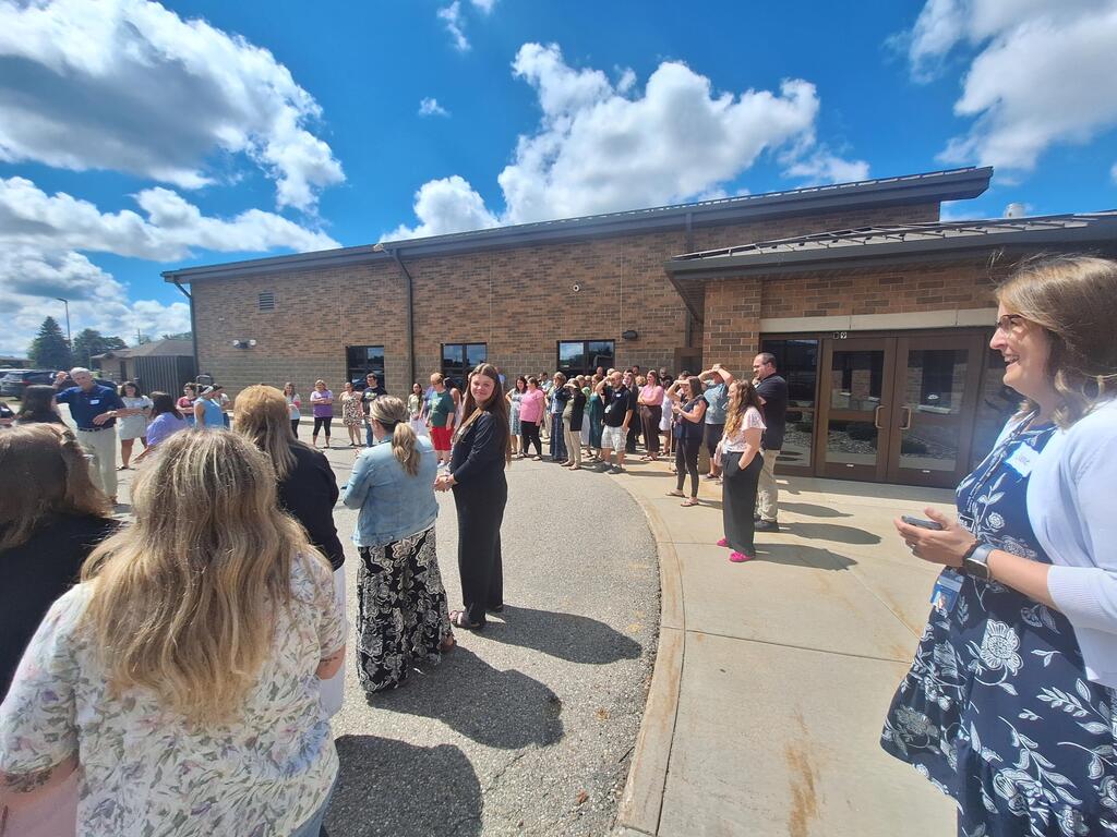 Pictures of staff participating in CKH Training