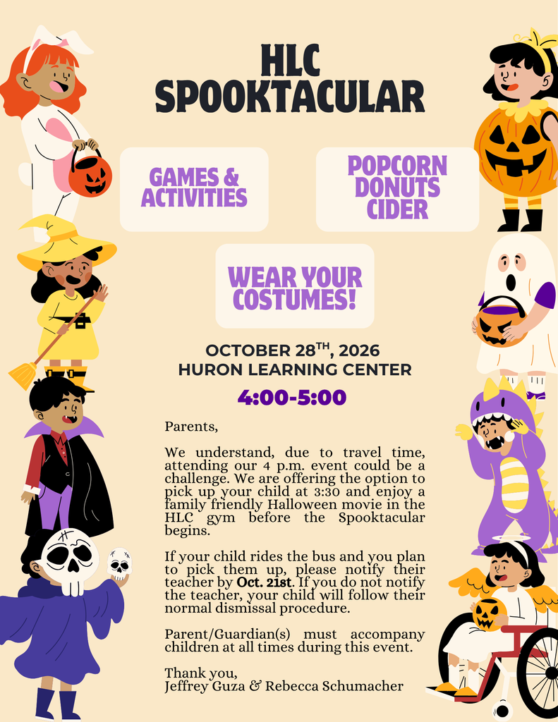 Huron Learning Center Spooktacular