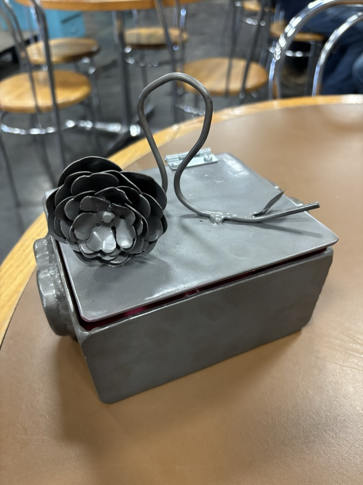 welded jewelry box