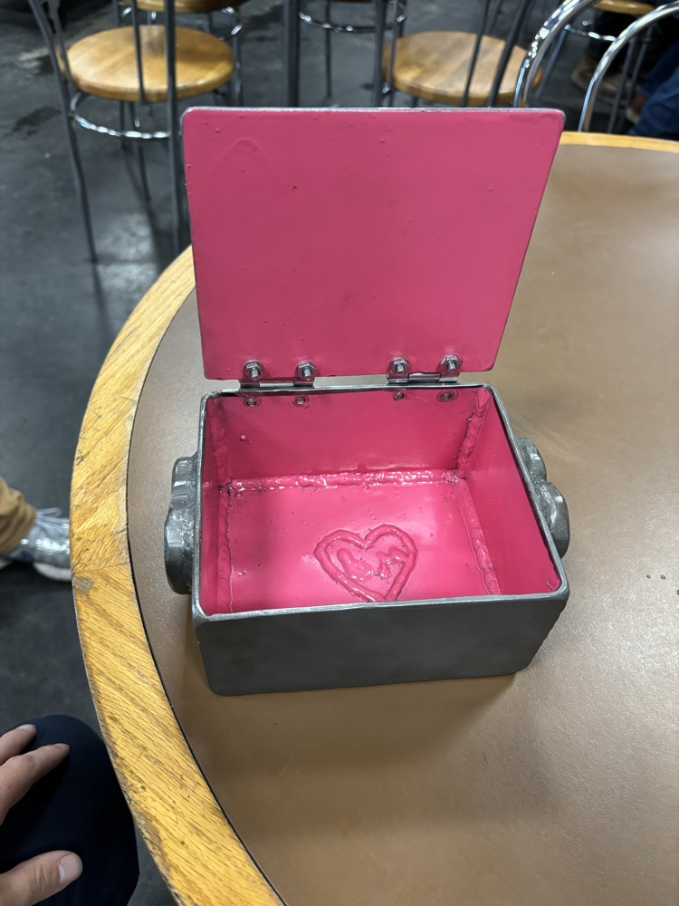 welded jewelry box