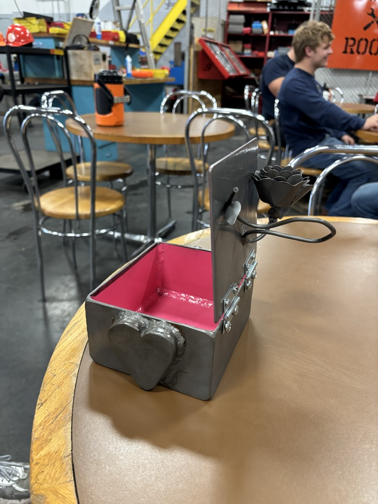 welded jewelry box