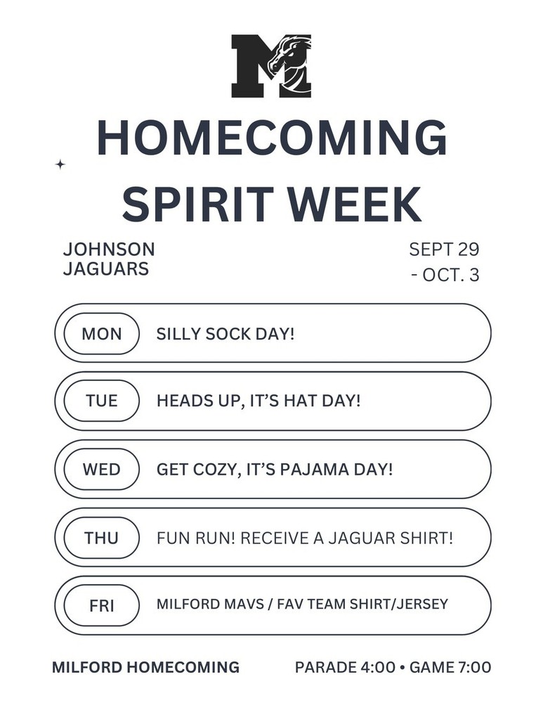 Johnson Spirit Week!
