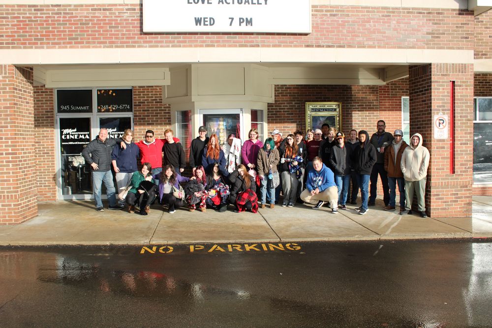 HHS Students at Milford Independent Cinema
