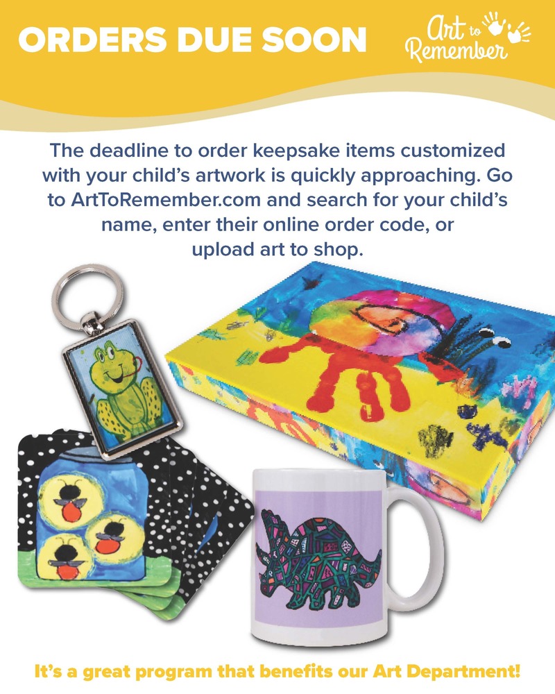Art to Remember keepsakes are the perfect gift