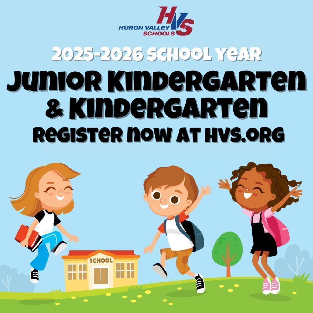2025-2026 school year. Junior Kindergarten and Kindergarten. Register now at hvs.org.