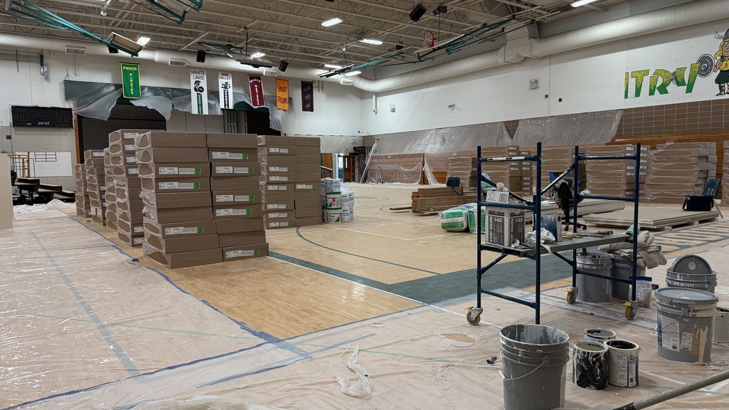 Construction at White Lake Middle School 