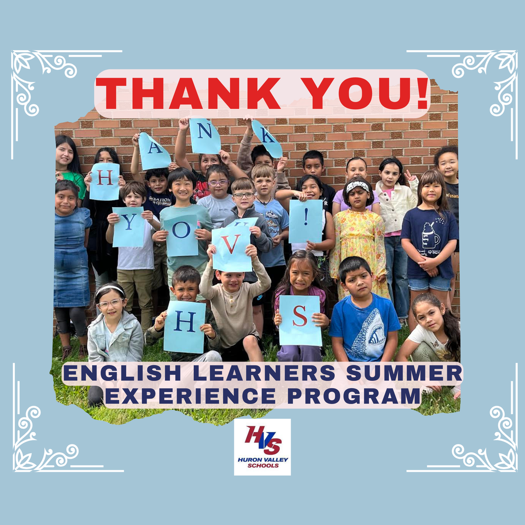 HVS EL Students say thank you 
