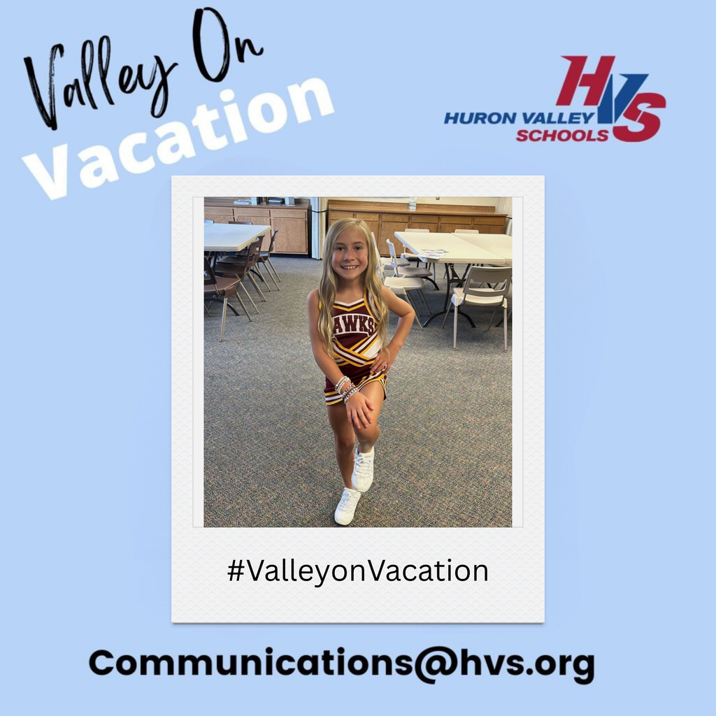 New HVS student summer cheerleader