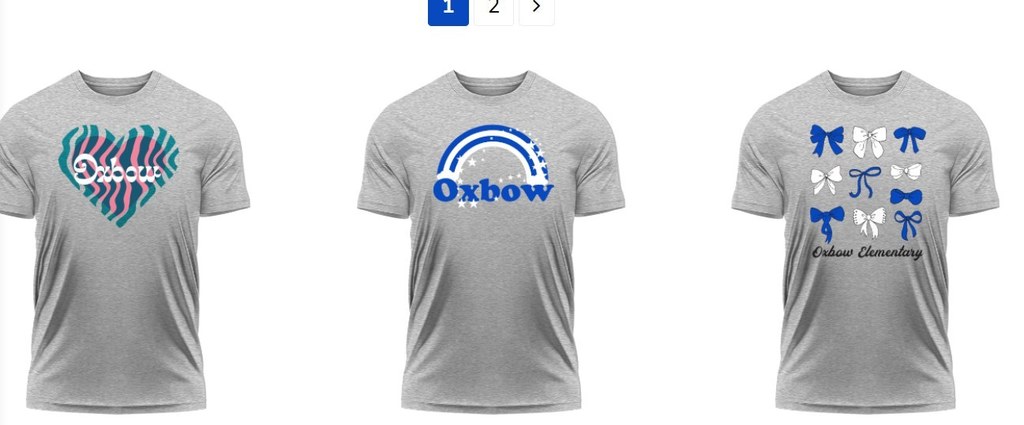 Oxbow shirts with different designs for purchase