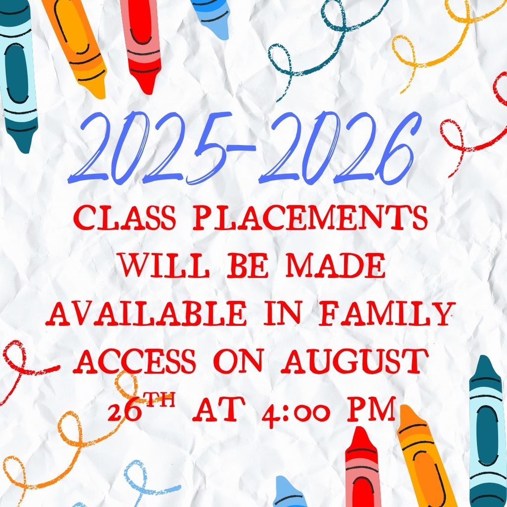 Flyer with information on when student placement will be able to be viewed in Skyward.