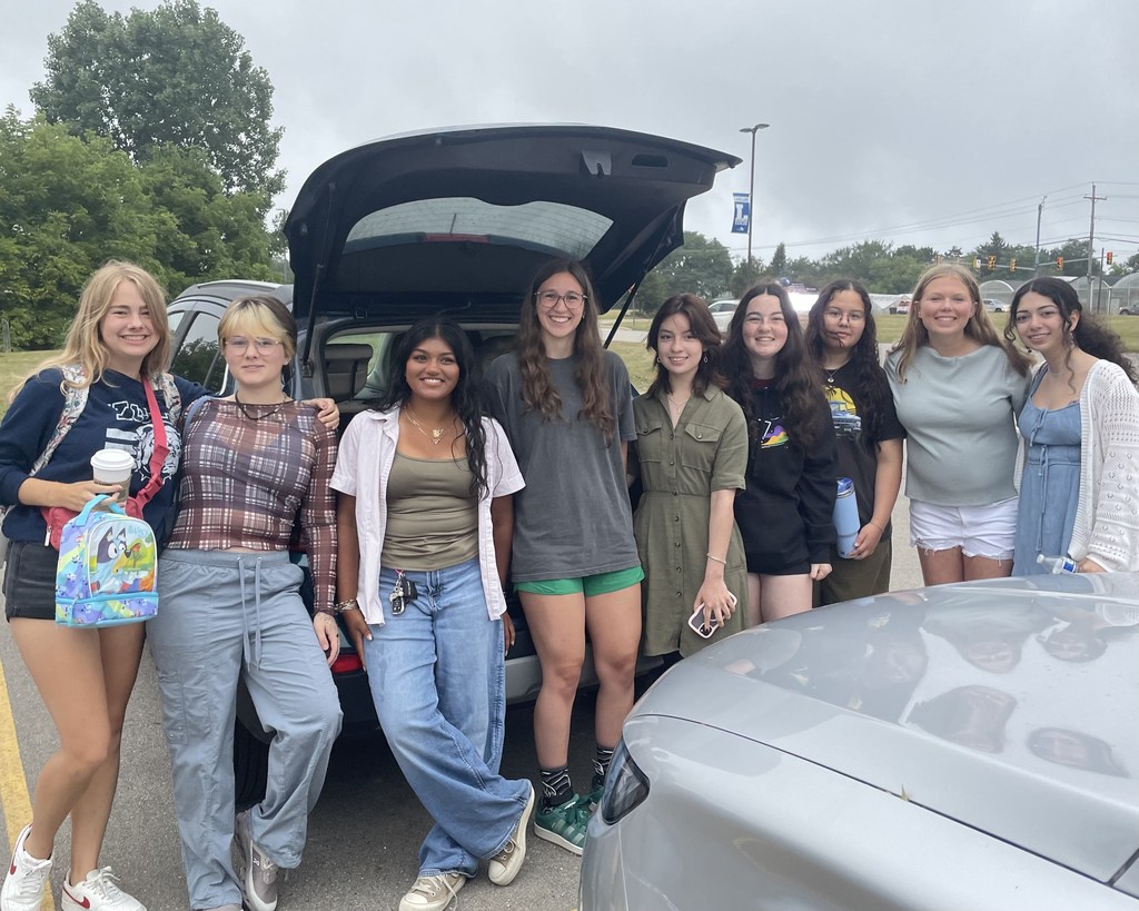 IAW students 1st day of school